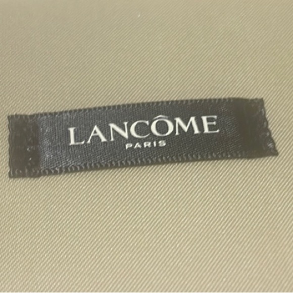 Lancome Gold Cosmetic Bag with Embossed Floral Design - Picture 2 of 16